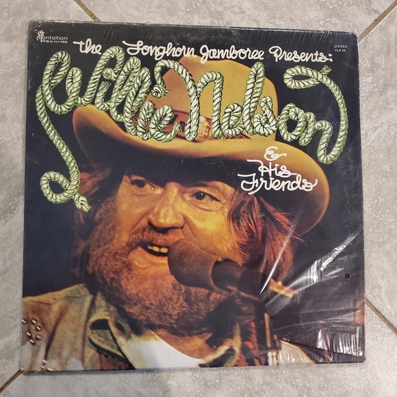 Plantation Records Other - THE Longhorn Jamboree Presents: Willie Nelson & His Friends (1975)  Vinyl Record